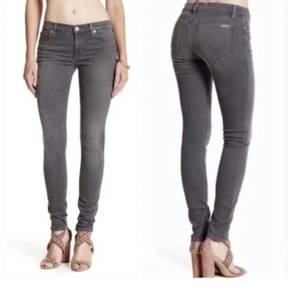 Hudson Jeans Denim - Hudson Krista Super Skinny Denim Jeans Ana Gray Size 26